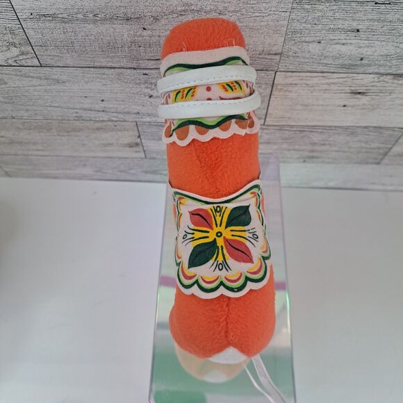 Dala Horse Folk Art Swedish Design 6" Plush By Gun Jacobson Softtoys Stuffed Toy - Picture 14 of 16